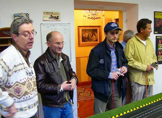 Drivers and participants from the Turin 2004 Slot Meeting