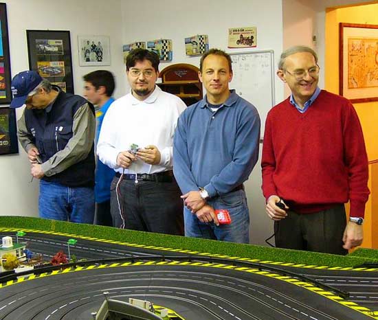 Drivers and participants from the Turin 2004 Slot Meeting