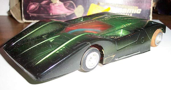 shiny slot car chassis