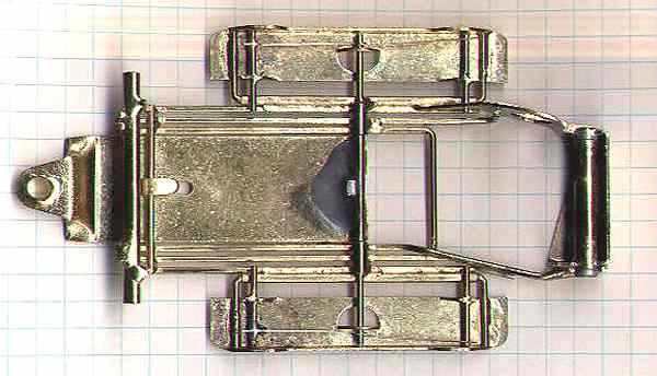 shiny slot car chassis