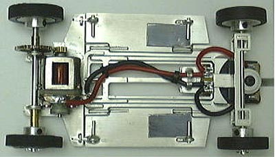 Slot cars built by Russell Sheldon