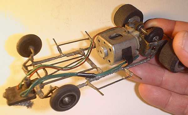 wire wrapping scratchbuilding technique