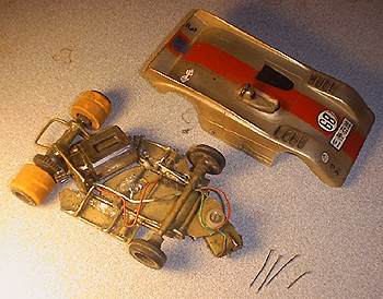 1/32 scale scratchbuilt pan chassis