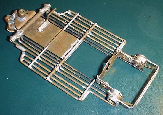 brass rod sports car chassis