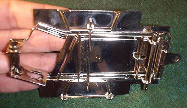 shiny slot car chassis